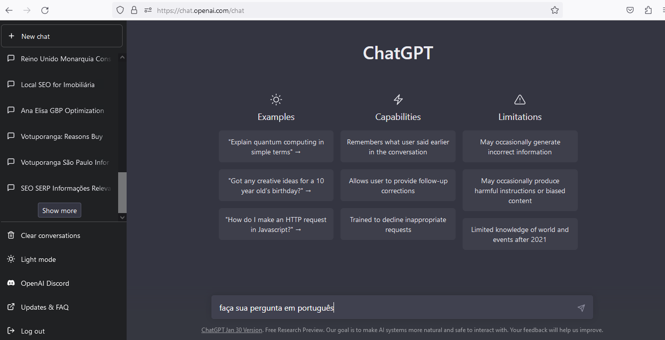 Como Usar o ChatGPT em Português: Passo a passo e 4 dicas 🤖