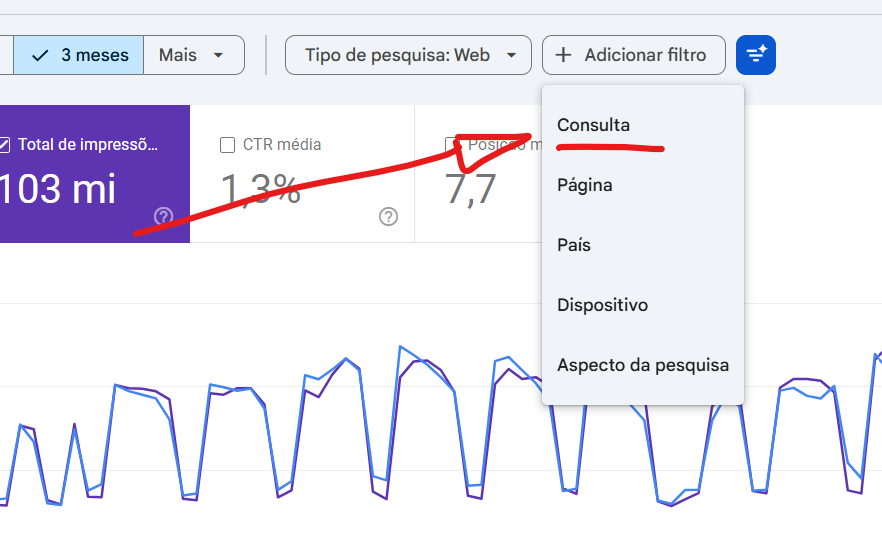 Passo 4 - Clicar em Consulta